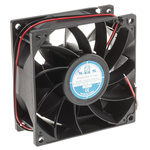 RS PRO Axial Fan, 12 V dc, DC Operation, 229.4m³/h, 16W, 1.3A Max, 92 x 92 x 38mm