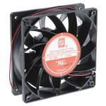 RS PRO Axial Fan, 48 V dc, DC Operation, 383.9m³/h, 48W, 1A Max, 120 x 120 x 38mm
