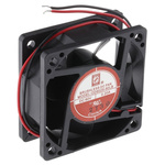RS PRO Axial Fan, 60 V dc, DC Operation, 26cfm, 12W, 200mA Max, 60 x 60 x 25mm