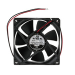 RS PRO Axial Fan, 24 V dc, DC Operation, 26cfm, 490mW, 50mA Max, 80 x 80 x 25mm