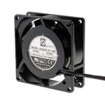 RS PRO Axial Fan, 230 V ac, AC Operation, 25cfm, 9W, 80 x 80 x 26mm