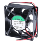 Sunon PMD Series Axial Fan, 12 V dc, DC Operation, 83.3m³/h, 4.4W, 370mA Max, 70 x 70 x 25mm