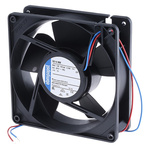 ebm-papst 5200 N Series Axial Fan, 24 V dc, DC Operation, 187m³/h, 4.6W, 192mA Max, 127 x 127 x 38mm