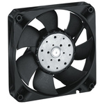 ebm-papst 4400 F Series Axial Fan, 24 V dc, DC Operation, 225m³/h, 12W, 119 x 119 x 25mm