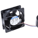 ebm-papst 4100 NH4 - S-Force Series Axial Fan, 12 V dc, DC Operation, 355m³/h, 32W, 2.66A Max, 119 x 119 x 38mm