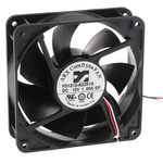 ARX CeraDyna Series Axial Fan, 12 V dc, DC Operation, 290.3m³/h, 10.8W, 900mA Max, 120 x 120 x 38mm