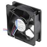 ebm-papst 8400 N Series Axial Fan, 12 V dc, DC Operation, 58m³/h, 1.4W, 80 x 80 x 25mm