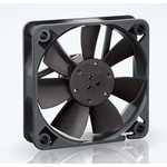 ebm-papst 600 F Series Axial Fan, 12 V dc, DC Operation, 15m³/h, 330mW, IP20, 60 x 60 x 15mm