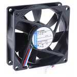 ebm-papst 8400 N Series Axial Fan, 12 V dc, DC Operation, 45m³/h, 900mW, 80 x 80 x 25mm