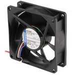 ebm-papst 8400 N Series Axial Fan, 12 V dc, DC Operation, 78m³/h, 2.2W, 80 x 80 x 25mm