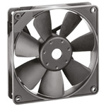 ebm-papst 4400 F Series Axial Fan, 12 V dc, DC Operation, 170m³/h, 5.3W, 119 x 119 x 25mm