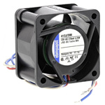 ebm-papst 400 Series Axial Fan, 12 V dc, DC Operation, 24m³/h, 3.3W, 40 x 40 x 25mm
