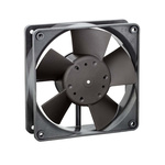 ebm-papst 4300 Series Axial Fan, 24 V dc, DC Operation, 95m³/h, 1.2W, 50mA Max, IP20, 119 x 119 x 32mm