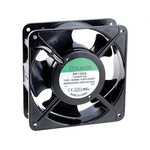 Sunon SF Series Axial Fan, 115 V ac, AC Operation, 164.8m³/h, 22W, 260mA Max, 119 x 119 x 38mm
