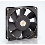 ebm-papst 9900 Series Axial Fan, 115 V ac, AC Operation, 135m³/h, 14W, 104mA Max, IP20, 119 x 119 x 25mm