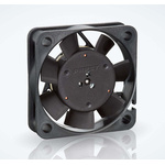 ebm-papst 400 F Series Axial Fan, 24 V dc, DC Operation, 8m³/h, 0.8W, 33mA Max, IP20, 40 x 40 x 10mm