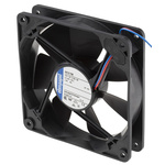 ebm-papst 4400 F Series Axial Fan, 12 V dc, DC Operation, 140m³/h, 3.2W, 267mA Max, 119 x 119 x 25mm