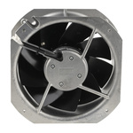 ebm-papst W1G200 Series Axial Fan, 24 V dc, DC Operation, 1095m³/h, 55W, 2.29A Max, 225 x 225 x 80mm