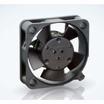 ebm-papst 250 Series Axial Fan, 12 V dc, DC Operation, 3.4m³/h, 450mW, 42mA Max, IP20, 25 x 25 x 8mm