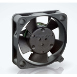 ebm-papst 250 Series Axial Fan, 5 V dc, DC Operation, 3.5m³/h, 400mW, 80mA Max, IP20, 25 x 25 x 8mm