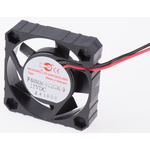 Micronel F40 Series Axial Fan, 12 V dc, DC Operation, 9.25m³/h, 600mW, 80mA Max, 40 x 40 x 10mm