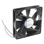 ebm-papst 4400 F Series Axial Fan, 12 V dc, DC Operation, 170m³/h, 5.3W, 440mA Max, 119 x 119 x 25mm