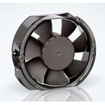 ebm-papst 6400 Series Axial Fan, 24 V dc, DC Operation, 480m³/h, 26W, 1.1A Max, IP20, 172 x 150 x 51mm