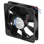ebm-papst 4400 F Series Axial Fan, 12 V dc, DC Operation, 94m³/h, 1.3W, 108mA Max, 119 x 119 x 25mm