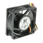 ARX CeraDyna Series Axial Fan, 24 V dc, DC Operation, 33.35m³/h, 4.32W, 180mA Max, 60 x 60 x 25mm