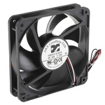 ARX CeraDyna Series Axial Fan, 24 V dc, DC Operation, 180.8m³/h, 5.52W, 230mA Max, 120 x 120 x 25mm