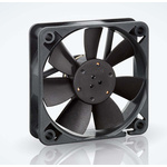 ebm-papst 600 F Series Axial Fan, 5 V dc, DC Operation, 29m³/h, 1.2W, 220mA Max, IP20, 60 x 60 x 15mm