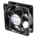 ebm-papst 4000 N Series Axial Fan, 230 V ac, AC Operation, 160m³/h, 19W, 840mA Max, IP54, 119 x 119 x 38mm
