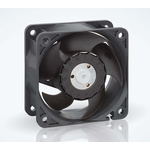ebm-papst 620 Series Axial Fan, 24 V dc, DC Operation, 40m³/h, 2.2W, 92mA Max, IP20, 60 x 60 x 25mm