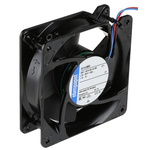 ebm-papst 4100 NH3 - S-Force Series Axial Fan, 24 V dc, DC Operation, 310m³/h, 19.5W, 812mA Max, 119 x 119 x 38mm