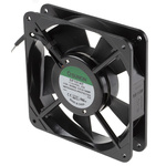 Sunon SP Series Axial Fan, 115 V ac, AC Operation, 136m³/h, 18W, 190mA Max, 120 x 120 x 25mm