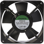 Sunon DP Series Axial Fan, 230 V ac, AC Operation, 109m³/h, 19W, 90mA Max, 120 x 120 x 25mm