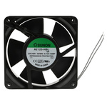 Sunon A2123 Series Axial Fan, 230 V ac, AC Operation, 190.5m³/h, 22W, 120mA Max, 120 x 120 x 38mm