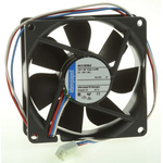 ebm-papst 8400 N Series Axial Fan, 12 V dc, DC Operation, 33m³/h, 500mW, 80 x 80 x 25mm