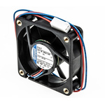 ebm-papst 500 F Series Axial Fan, 24 V dc, DC Operation, 20m³/h, 900mW, 50 x 50 x 15mm