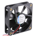 ebm-papst 600 F Series Axial Fan, 12 V dc, DC Operation, 29m³/h, 1W, 60 x 60 x 15mm