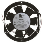 COMAIR ROTRON Major Series Axial Fan, 24 V dc, DC Operation, 481m³/h, 39W, 1.6A Max, 171.4 x 150.4 x 51mm
