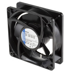 ebm-papst 4000 N Series Axial Fan, 230 V ac, AC Operation, 160m³/h, 19W, IP54, 119 x 119 x 38mm