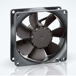 ebm-papst 8400 N Series Axial Fan, 24 V dc, DC Operation, 79m³/h, 2.6W, IP20, 80 x 80 x 25mm