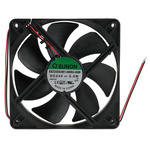 Sunon EE Series Axial Fan, 24 V dc, DC Operation, 184m³/h, 5W, 207mA Max, 120 x 120 x 25mm