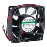 Sunon ME Series Axial Fan, 24 V dc, DC Operation, 49.3m³/h, 1.59W, 66mA Max, 70 x 70 x 20mm