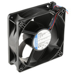 ebm-papst 4400 Series Axial Fan, 12 V dc, DC Operation, 184m³/h, 3.8W, 119 x 119 x 38mm