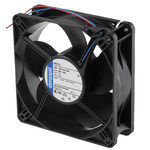 ebm-papst 4400 Series Axial Fan, 24 V dc, DC Operation, 150m³/h, 2.4W, 119 x 119 x 38mm