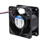 ebm-papst 600 N Series Axial Fan, 12 V dc, DC Operation, 35m³/h, 1.2W, 60 x 60 x 25mm