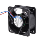 ebm-papst 600 N Series Axial Fan, 12 V dc, DC Operation, 25m³/h, 700mW, 60 x 60 x 25mm