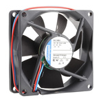 ebm-papst 8400 N Series Axial Fan, 12 V dc, DC Operation, 33m³/h, 500mW, 80 x 80 x 25mm